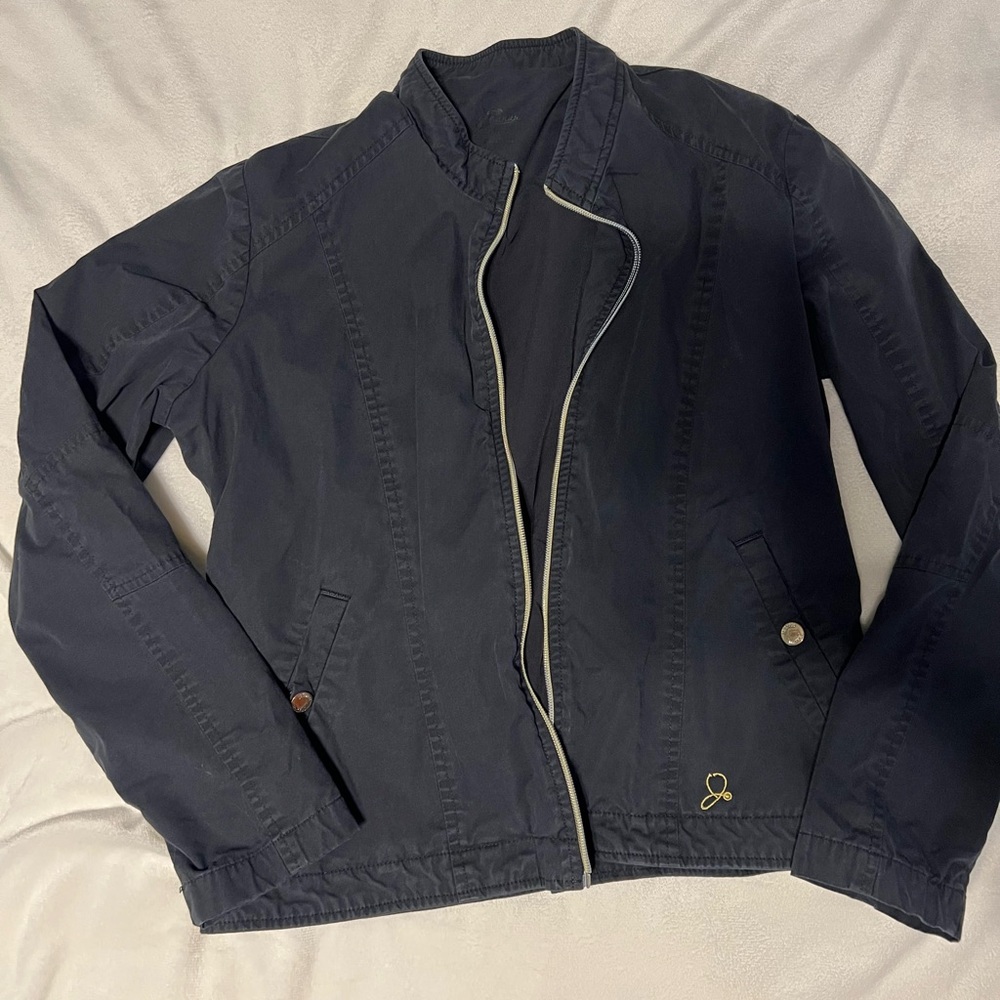 Jaanuu scrub jacket size small black